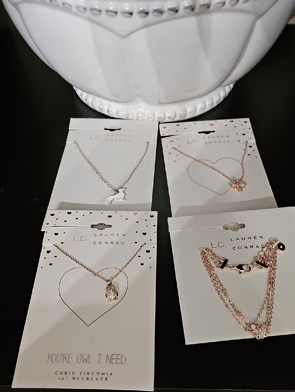 Lauren Conrad - 4 piece jewelry bundle as pictured